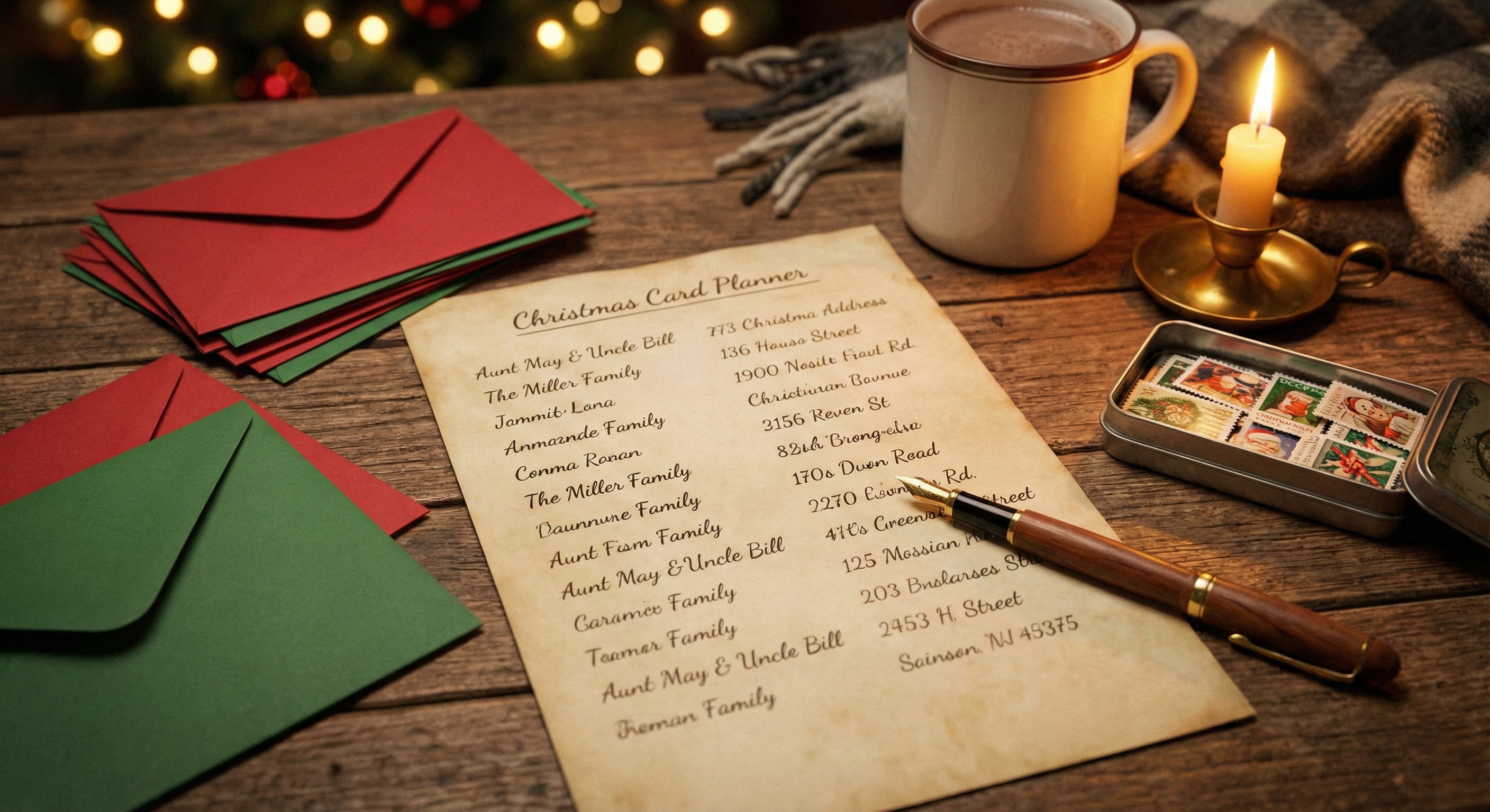 The Complete Christmas Survival Kit: Gift, Budget & Menu Planner Bundle (3-in-1 Printable PDF) printable digital download preview