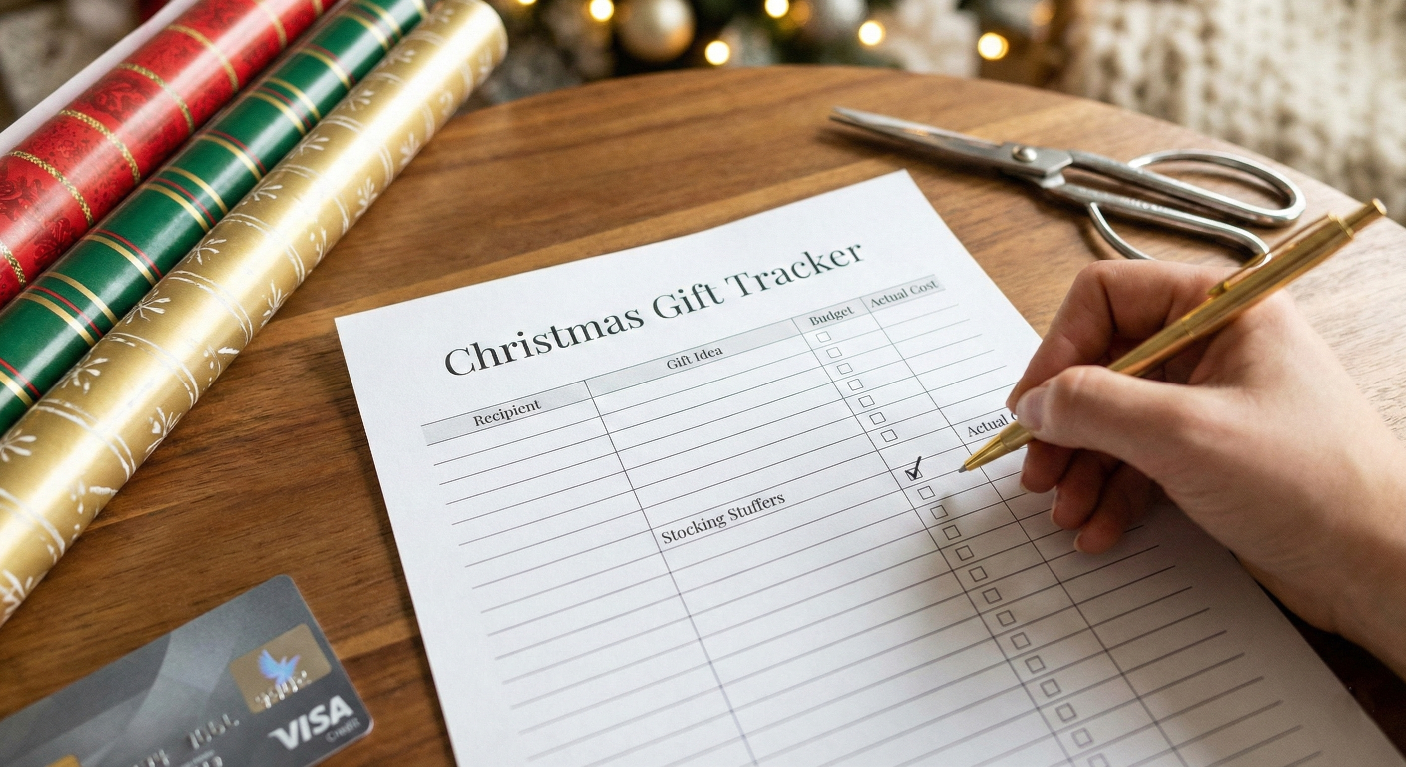 The Complete Christmas Survival Kit: Gift, Budget & Menu Planner Bundle (3-in-1 Printable PDF)