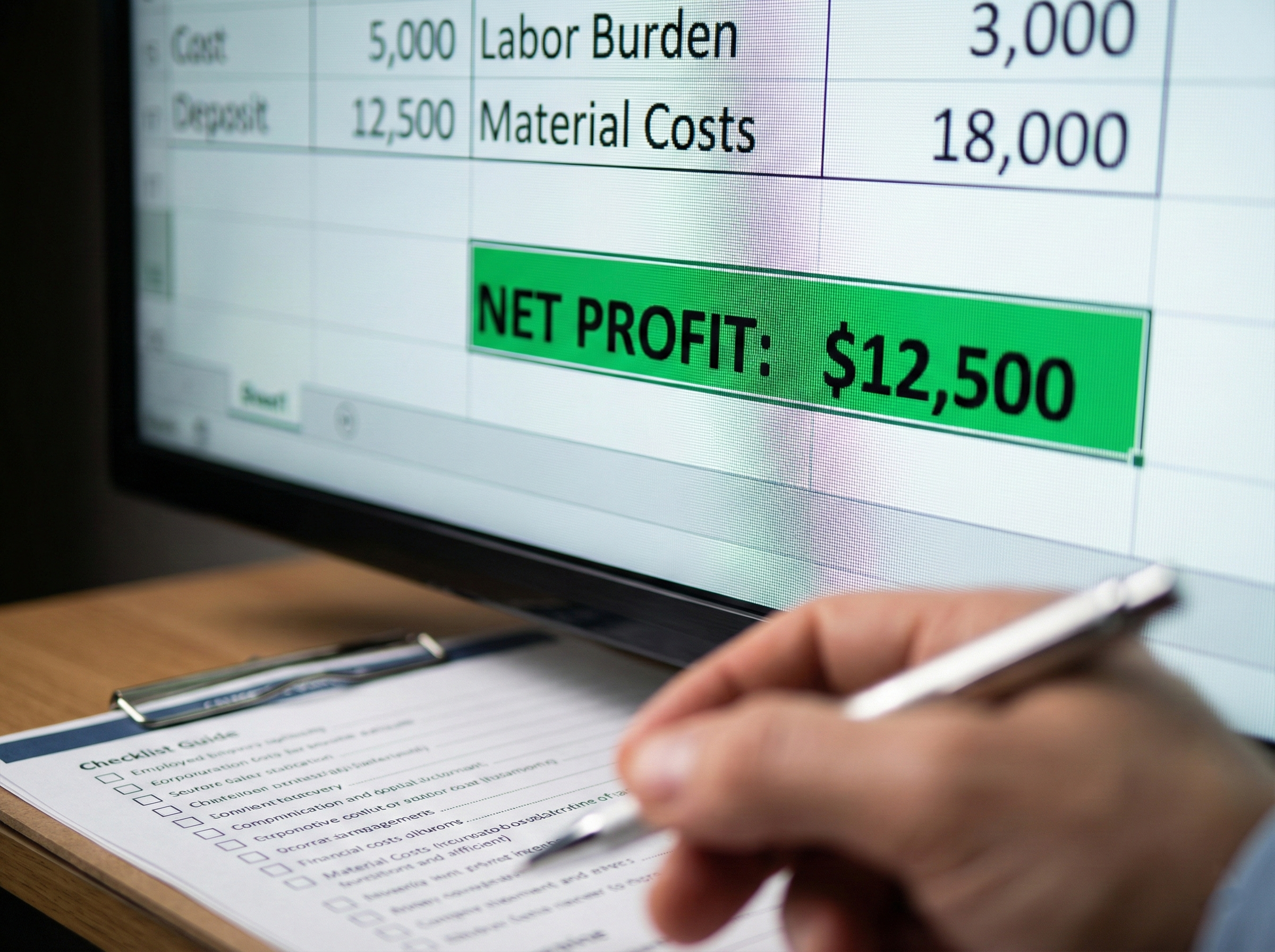 The Ultimate Job Cost Estimator & Bid Package for Contractors (Excel + Google Sheets) | Protect Your Profit