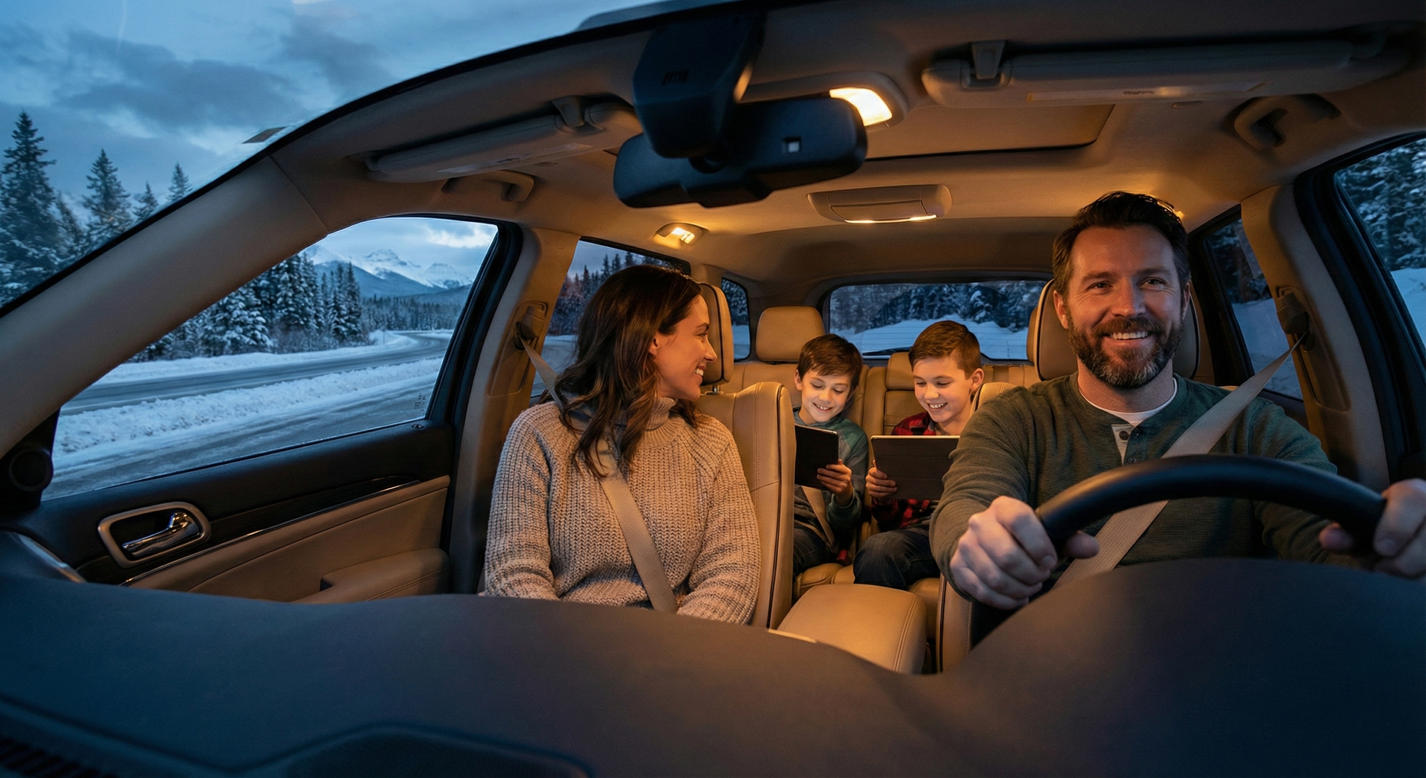 Winter Holiday Road Trip Checklist & Survival Guide (Printable PDF)
